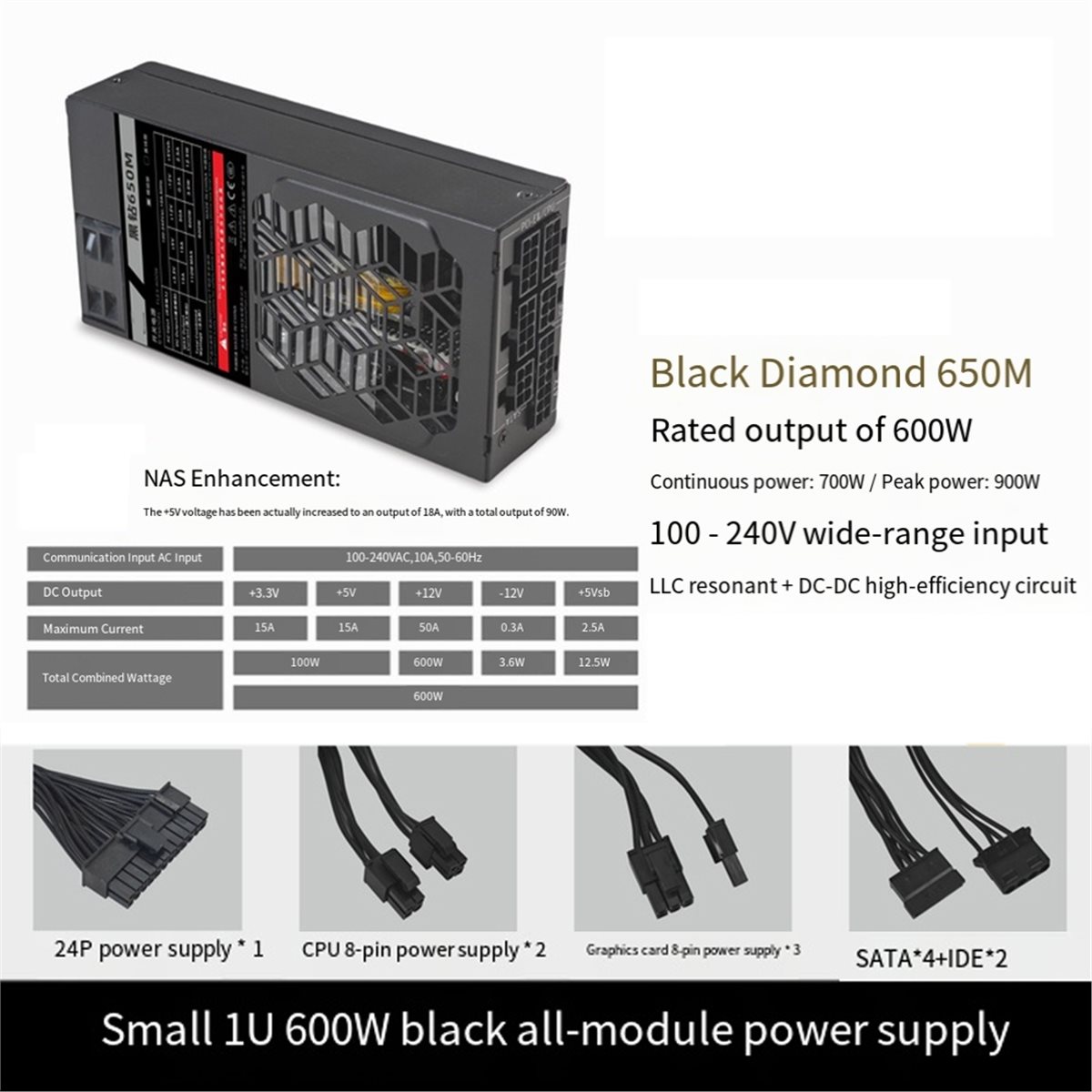 [VALUE PACK]Flex 600W Modular  - Flex Atx Power Supply 600W 1U review and price